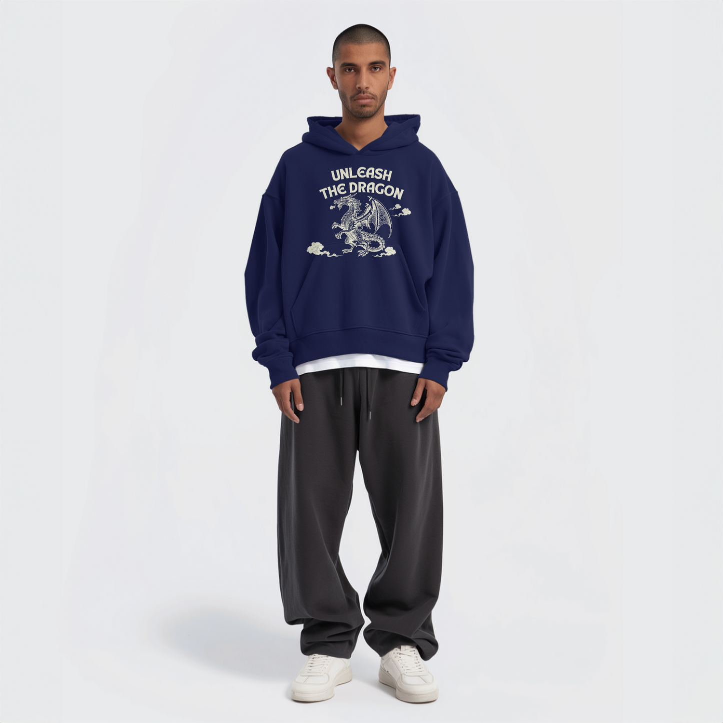 Graphic Relaxed Fit Hoodie | Aethic Apparels