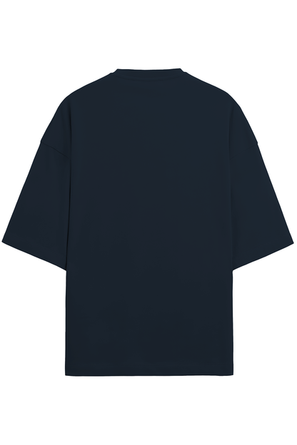 navy blue t-shirt on a white background