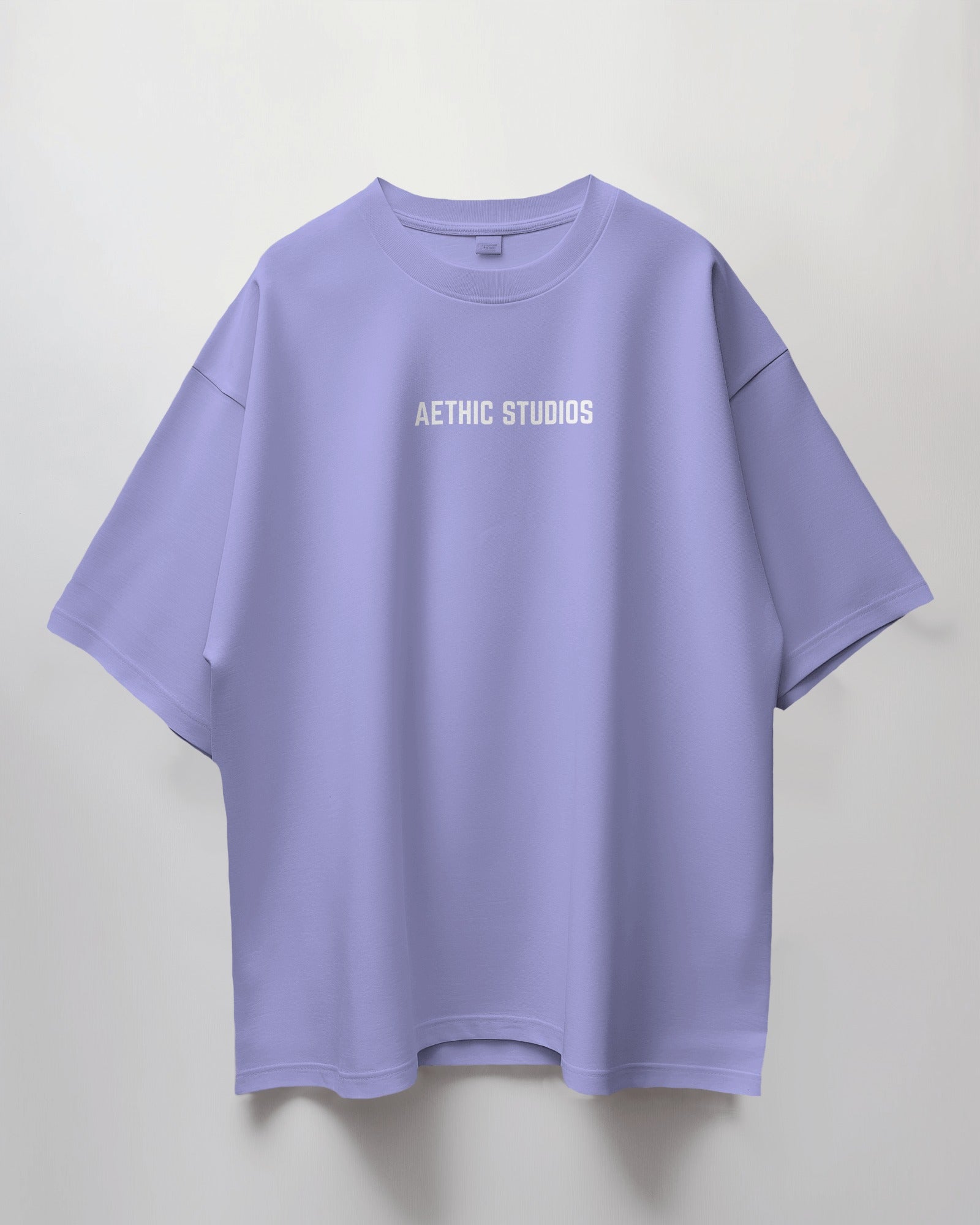 Oversized t-shirt with bold motorcycle racing graphic on the back